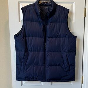 Like New Land’s End Men’s Down Puffer Vest